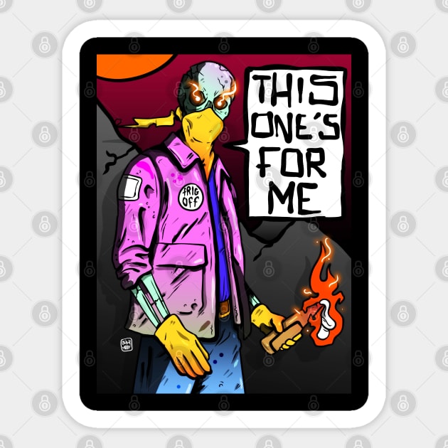 MOLOTOV FOR ONE Sticker by Ohhmeed